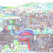 Nagasaki City, back of Oura Ca