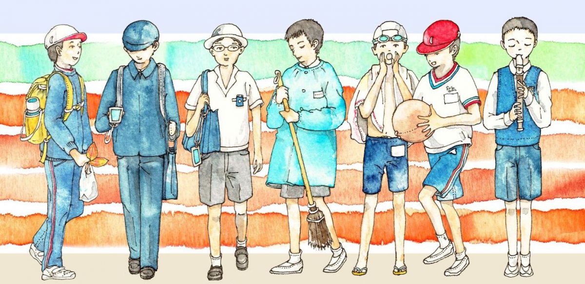 Japanese elementary school uniform - boys