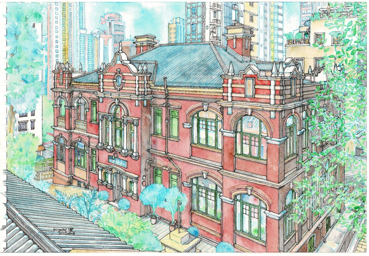 香港医学博物館（ななめ）